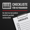 🎹 Checkliste für Keyboarder: So bist du bei jedem Auftritt perfekt vorbereitet