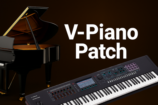 Roland Fantom 7 und EX - V-Piano Patch