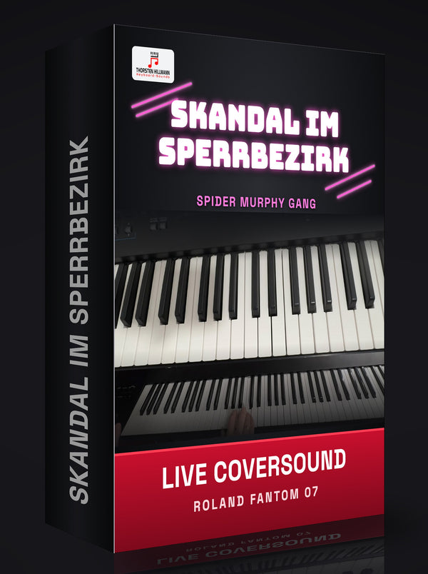 Skandal im Sperrbezirk Spider Murphy Gang Live Coversound Box Roland Fantom 07