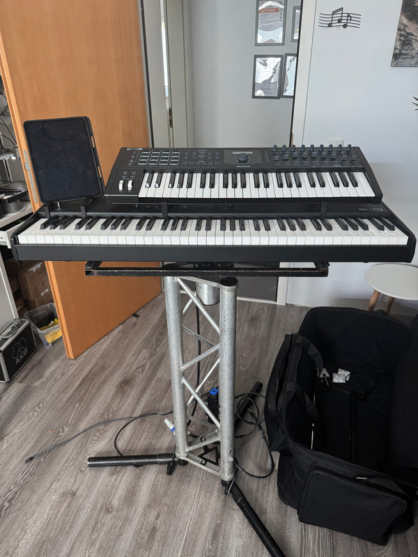 Adjustable holder for the Korg Kronos 2 iPad tablet