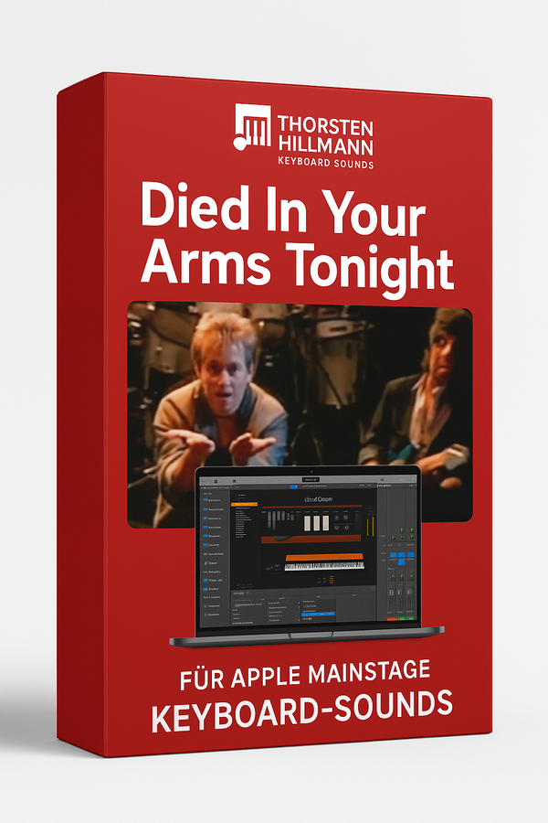 Died in Your Arms tonight Keyboard Sound