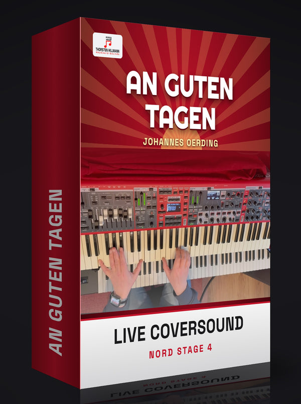 An guten Tagen Johannes Oerding Live Coversound Box Nord Stage 4