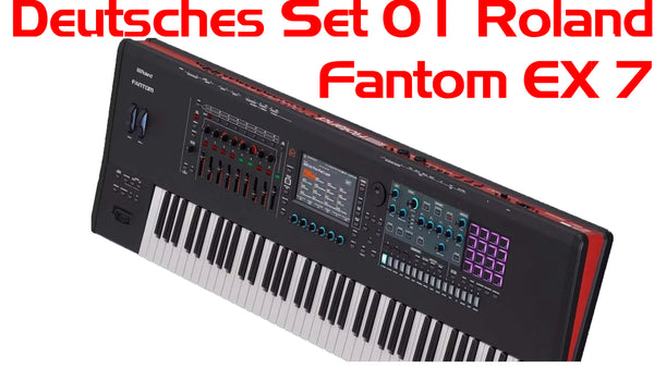 Roland Fantom 07 deutsches Set 01