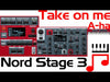 Nord Stage 3 cover sound - Take on me
