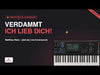 Verdammt ich lieb dich Matthias Reim Yamaha MODX M Montage M Coversound Video