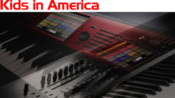 Korg Kronos Coversound - Kids in america