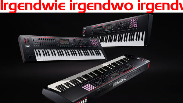 Roland Fantom 07 - Irgendwie, Irgendwo, Irgendwann mit und ohne Models