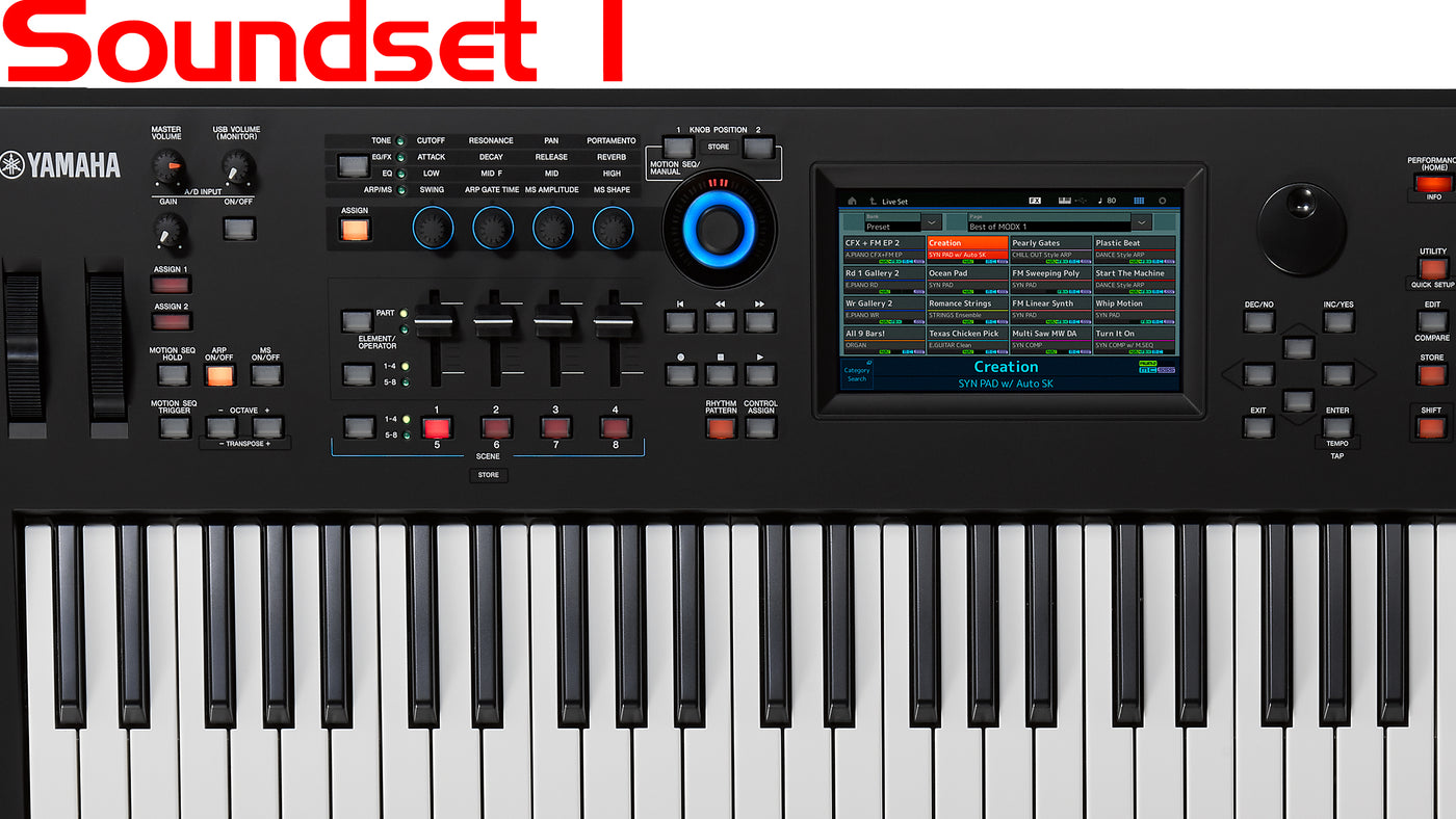Yamaha MODX Cover Sound Set – Complete Vol. 1