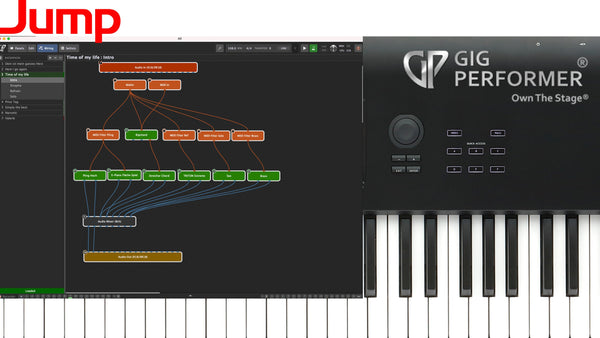 Gig Performer Rackspace - Jump (Mac) - Thorsten Hillmann Keyboard-Sounds