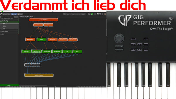 Gig Performer Rackspace - Verdammt ich lieb dich (Mac) - Thorsten Hillmann Keyboard-Sounds