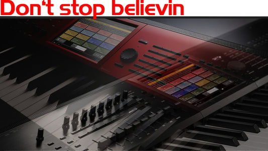 Korg Kronos Coversound - Don't stop believin - Thorsten Hillmann Keyboard-Sounds