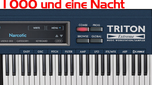 Korg Triton Extreme VST Coversound - 1000 und eine Nacht - Thorsten Hillmann Keyboard-Sounds