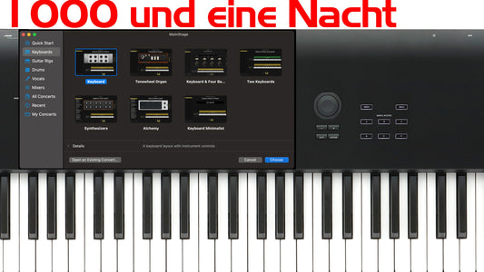 MainStage Concert - 1000 und eine Nacht (Mac) - Thorsten Hillmann Keyboard-Sounds