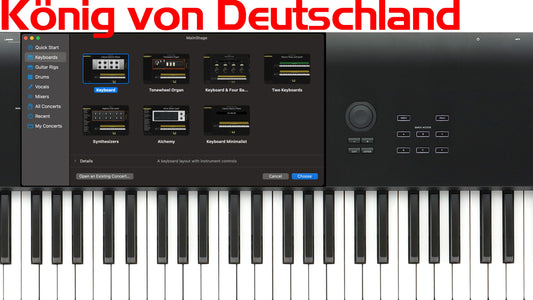MainStage Concert - König von Deutschland (Mac) - Thorsten Hillmann Keyboard-Sounds