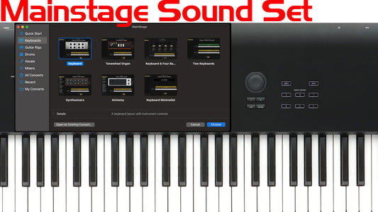 Mainstage Concert / Patch Coversound - Alle Sounds Set (Mac) - Thorsten Hillmann Keyboard-Sounds
