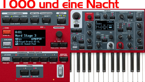 Nord Stage 3 Coversound - 1000 und eine Nacht - Thorsten Hillmann Keyboard-Sounds