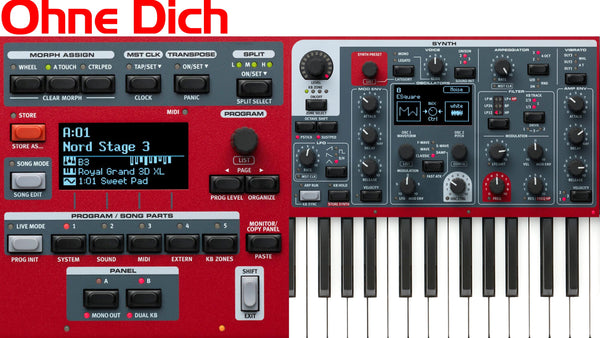 Nord Stage 3 Coversound - Ohne Dich wie Münchener Freiheit - Thorsten Hillmann Keyboard-Sounds