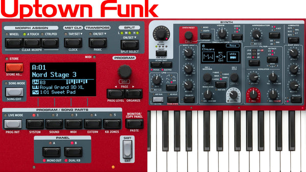 Nord Stage 3 Coversound - Uptown Funk Bruno Mars - Thorsten Hillmann Keyboard-Sounds