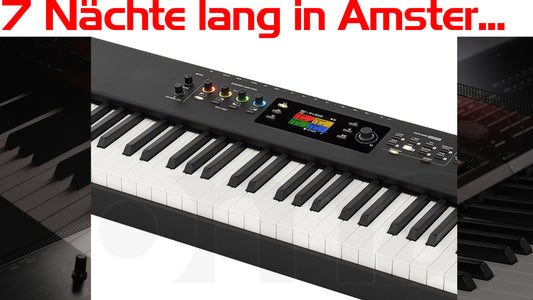 Studiologic Numa X Piano Coversound - 7 Nächte lang in Amsterdam - Thorsten Hillmann Keyboard-Sounds