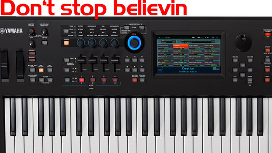 Yamaha Modx Montage Coversound - Don't stop believin - Thorsten Hillmann Keyboard-Sounds