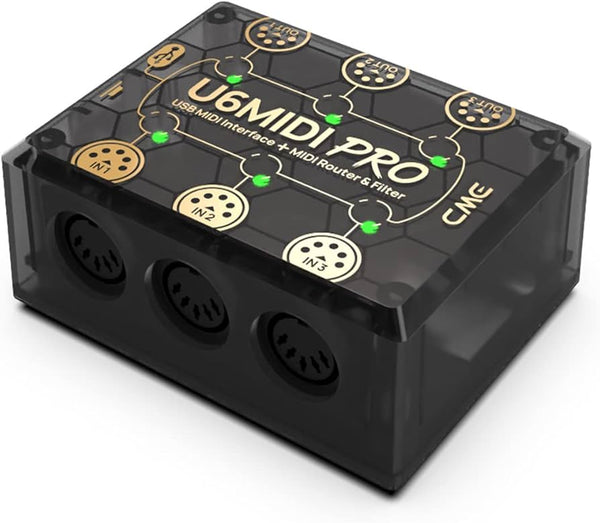CME U6MIDI Pro – USB-MIDI Hub der nächsten Generation