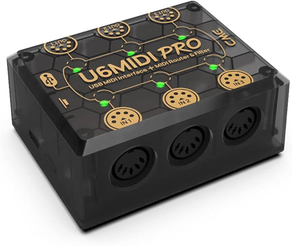 CME U6MIDI Pro – USB-MIDI Hub der nächsten Generation