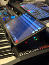 Yamaha Modx m6 / m7 iPad / Samsung Tablet Halterung quer und hoch
