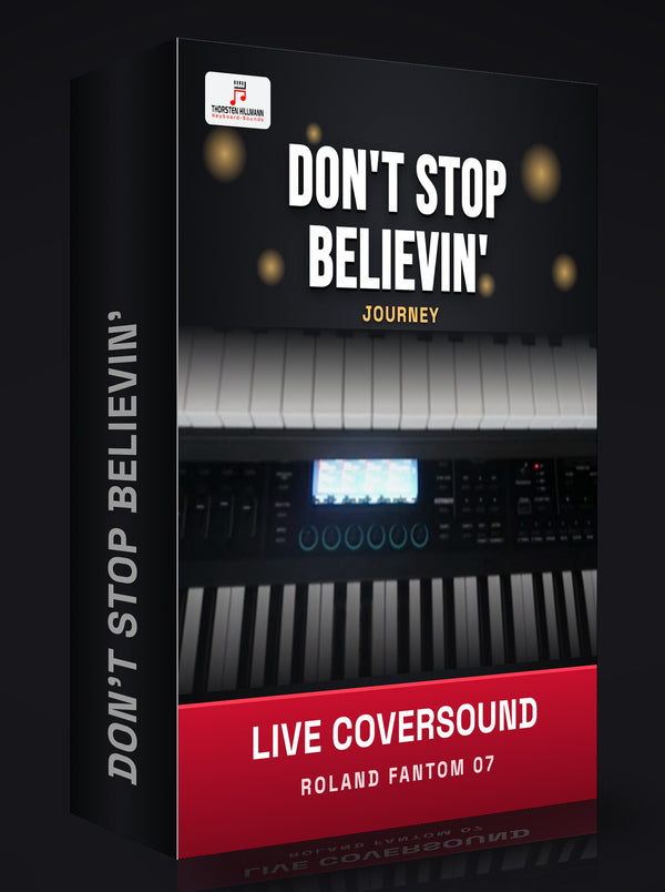 Don't Stop Believin' Journey Live Coversound Box Roland Fantom 07