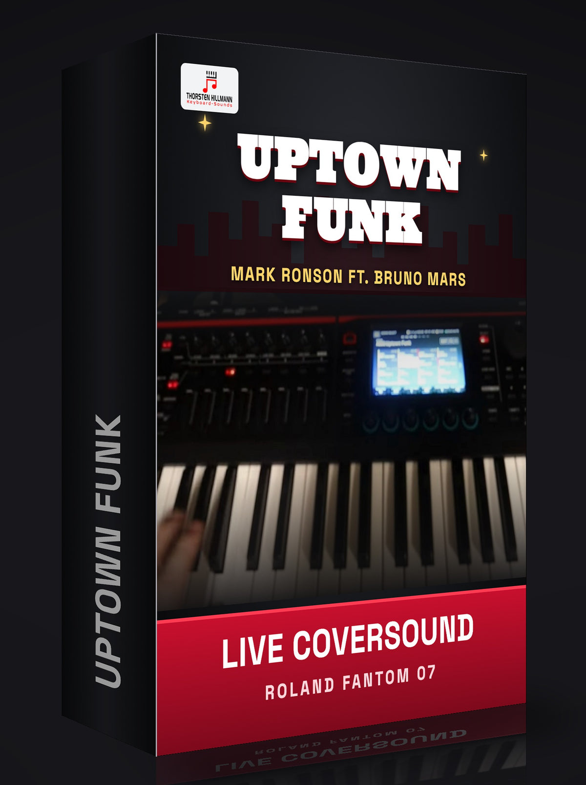 Uptown Funk Mark Ronson ft. Bruno Mars Live Coversound Box Roland Fantom 07