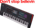 Roland Fantom 7 EX - Don't stop believin (mit ACB)