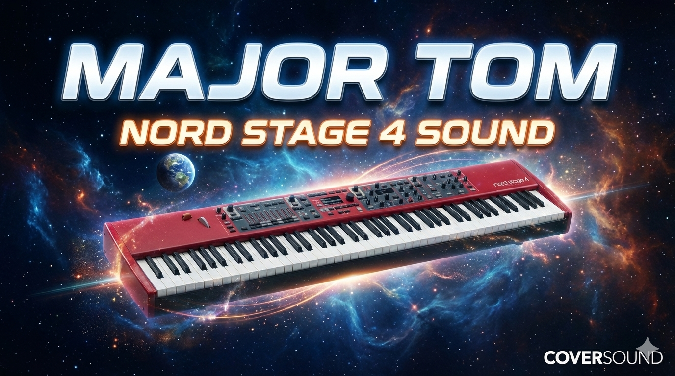 Nord Stage 4 Coversound - Major Tom