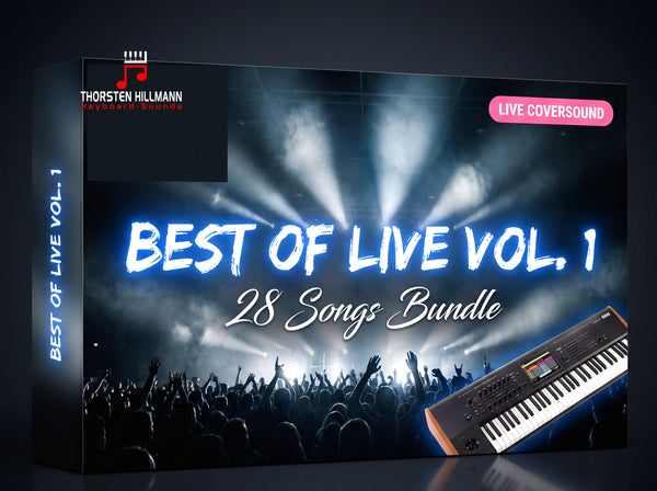 Best of Live Vol. 1 Live Coversound Box Korg Kronos