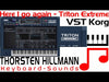 Korg Triton Extreme VST Coversound - Here I go again