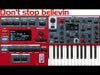 Nord Stage 3 Coversound - Don't stop believin like Journey