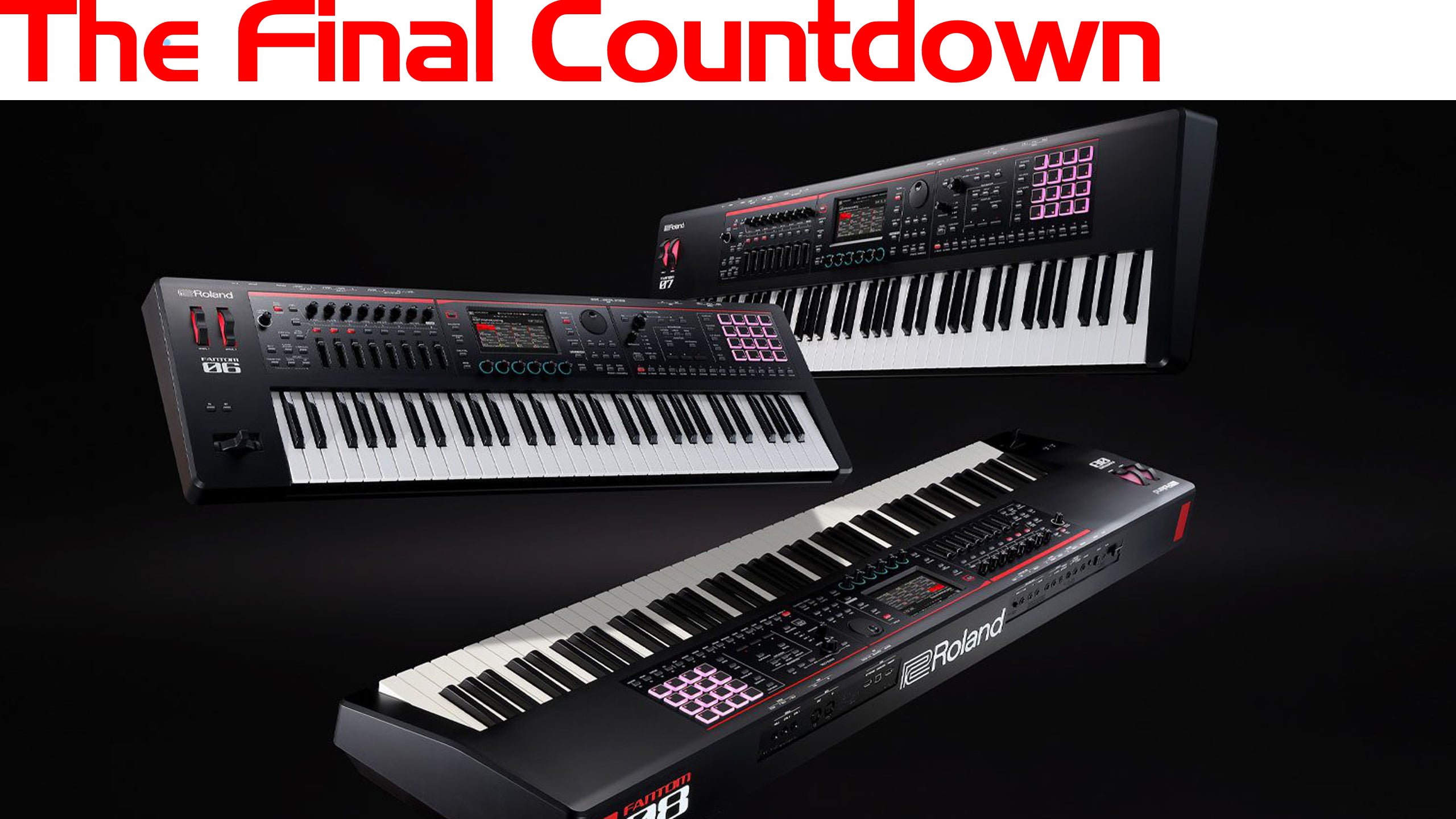 Small Roland The Finale Rumble Roland Fantom 07 - The Final Countdown – Thorsten Hillmann Keyboard-Sounds