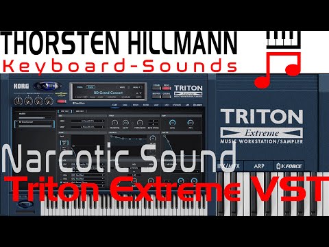 Korg Triton Extreme VST Cover Sound - Narcotic