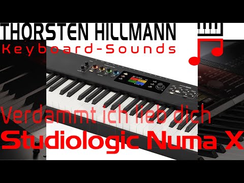 Studiologic Numa X Piano Cover Sound - Damn I love you