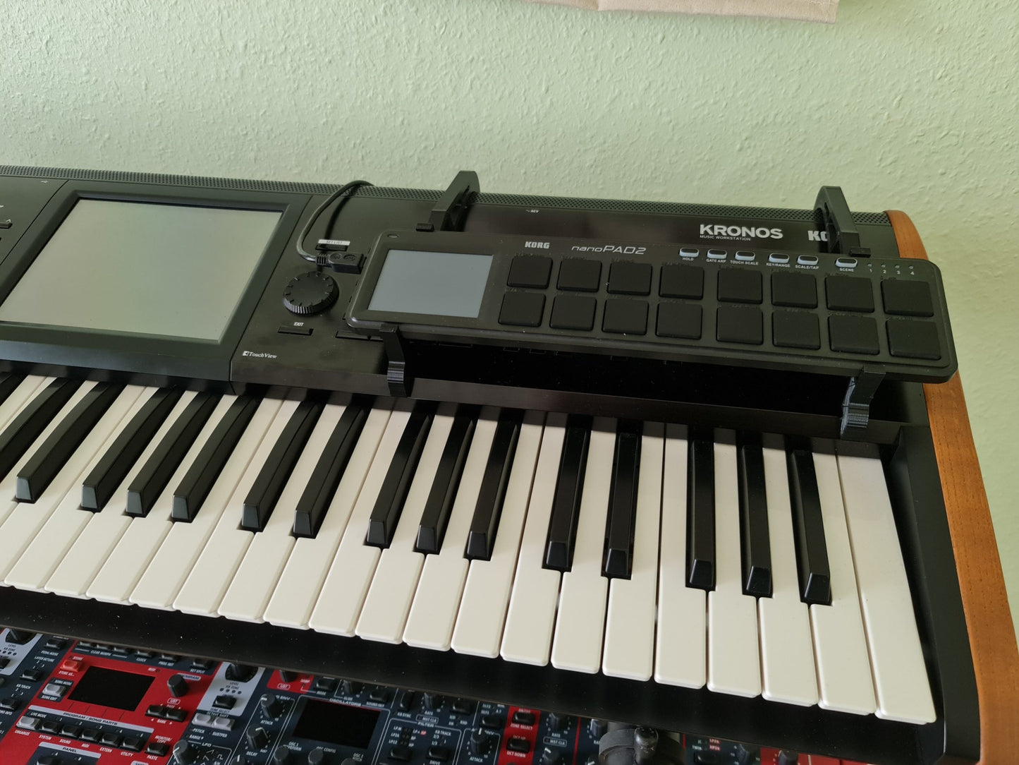 Korg Kronos 1/X 73/88 Nanopad2 Halterung - Thorsten Hillmann Keyboard-Sounds