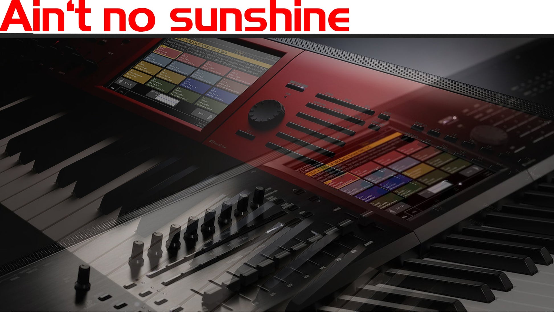 Korg Kronos Coversound - Ain't no sunshine - Thorsten Hillmann Keyboard-Sounds