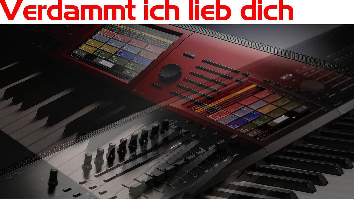 Korg Kronos Coversound - Verdammt ich lieb dich - Thorsten Hillmann Keyboard-Sounds